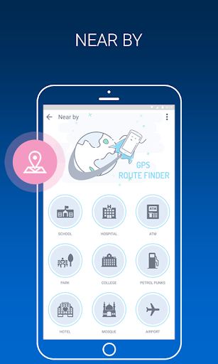 GPS Navigation, Route Finder - عکس برنامه موبایلی اندروید