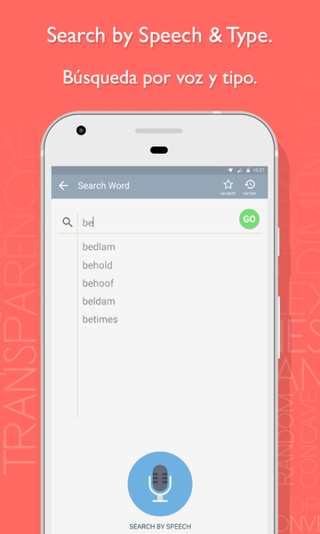 Spanish - English - Image screenshot of android app