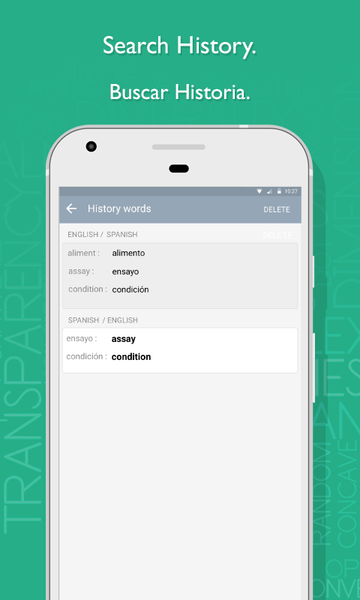 Spanish English Translator - عکس برنامه موبایلی اندروید