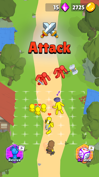 Stickman Epic Dice Battle - عکس بازی موبایلی اندروید