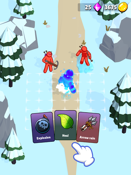 Stickman Epic Dice Battle - عکس بازی موبایلی اندروید