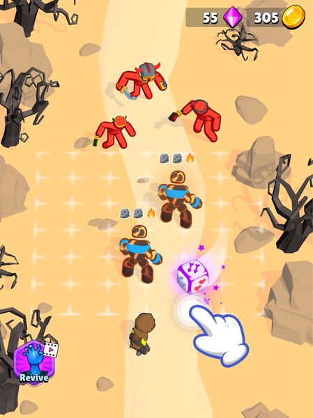 Stickman Epic Dice Battle - عکس بازی موبایلی اندروید