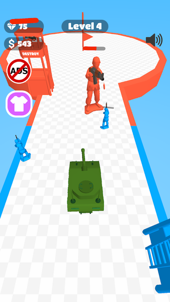 Rush War: Army Commander - عکس بازی موبایلی اندروید