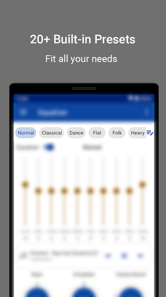 EQ+: Equalizer & Bass Booster - عکس برنامه موبایلی اندروید
