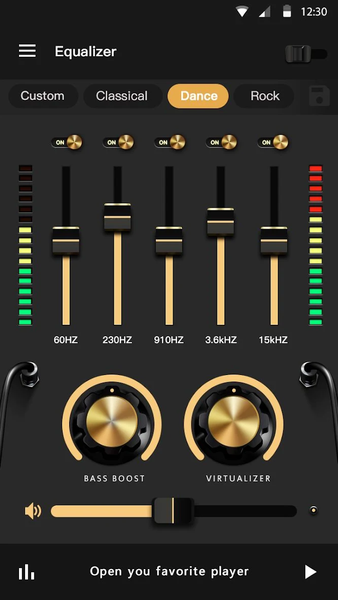 Music Equalizer - Bass Booster - عکس برنامه موبایلی اندروید