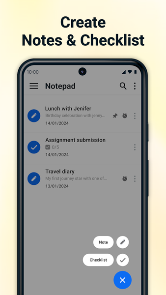 Notepad - Notes and Notebook - Image screenshot of android app