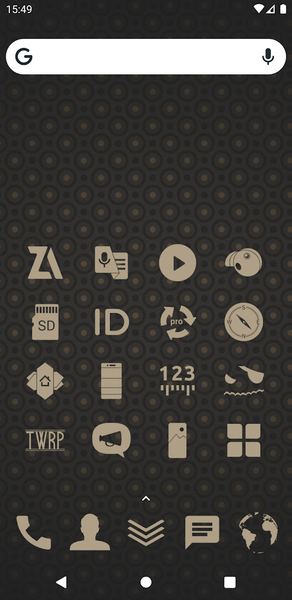 Rest icon pack - Image screenshot of android app