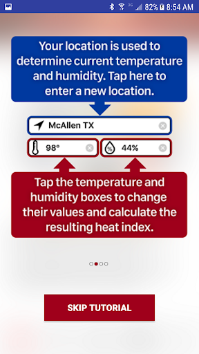 OSHA NIOSH Heat Safety Tool - عکس برنامه موبایلی اندروید