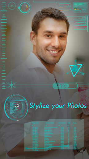 Jarvis Effect Photo Editor - Image screenshot of android app