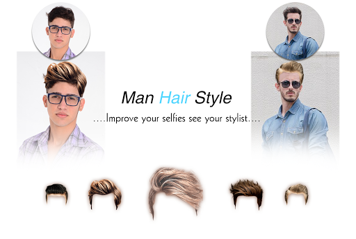 Man HairStyle Photo Editor - Image screenshot of android app