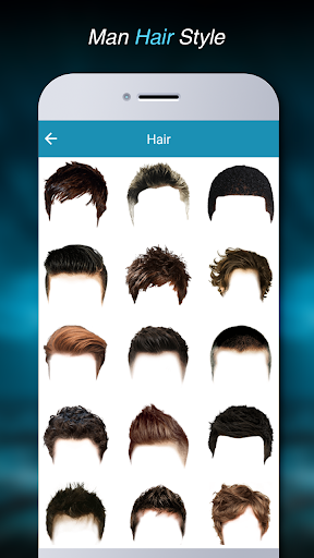 Man HairStyle Photo Editor - عکس برنامه موبایلی اندروید