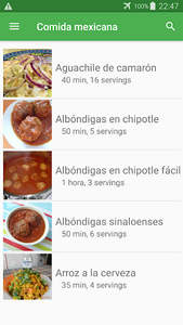 Recetas de comida mexicana en español gratis. for Android - Download | Cafe  Bazaar
