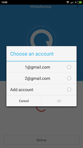 Backup for Whats - Image screenshot of android app