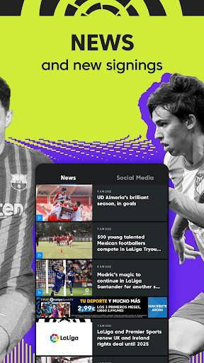 LALIGA Official App 2025/26 - Image screenshot of android app