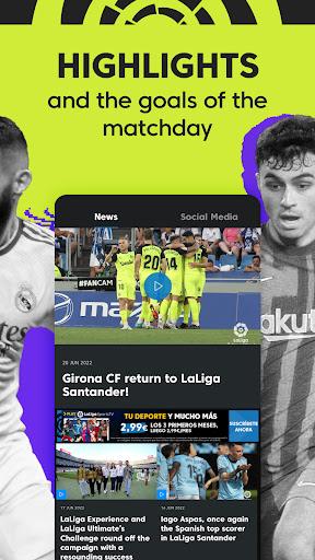 LALIGA Official App 2025/26 - Image screenshot of android app