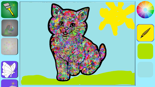 Baby Paint: coloring app - عکس برنامه موبایلی اندروید