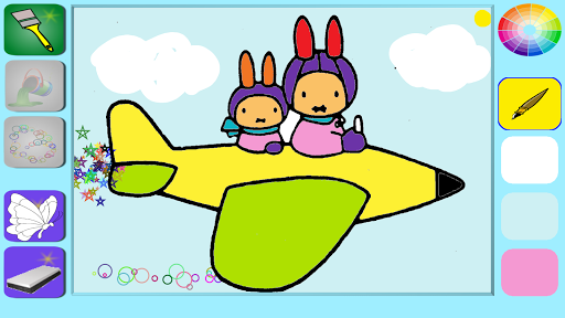 Baby Paint: coloring app - عکس برنامه موبایلی اندروید