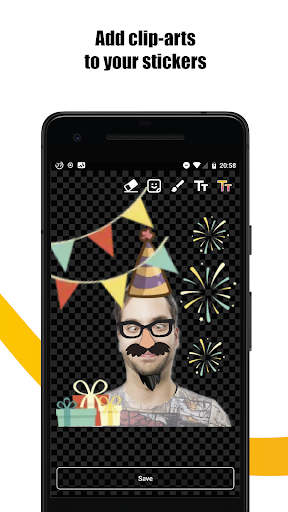 Create Stickers for WhatsApp - Image screenshot of android app