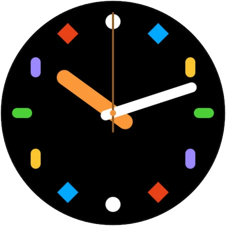 WES21 - Colorful Watch Face - عکس برنامه موبایلی اندروید