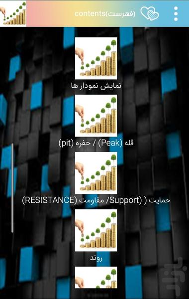 technical analysis and stock - Image screenshot of android app