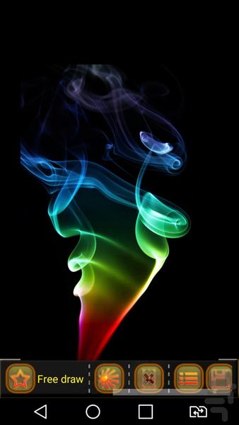 ساخت اسم رنگی و نقاشی - عکس برنامه موبایلی اندروید