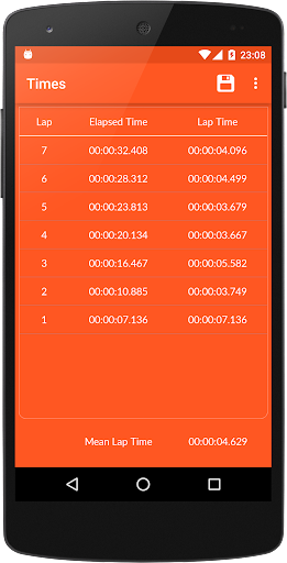 Stopwatch & Timer - عکس برنامه موبایلی اندروید