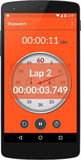 Stopwatch & Timer - عکس برنامه موبایلی اندروید