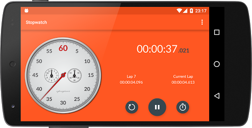 Stopwatch & Timer - عکس برنامه موبایلی اندروید