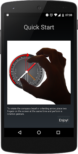 Compass - Image screenshot of android app