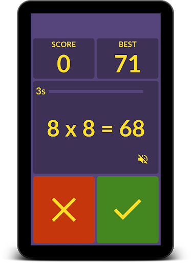 Quick Math - Gameplay image of android game