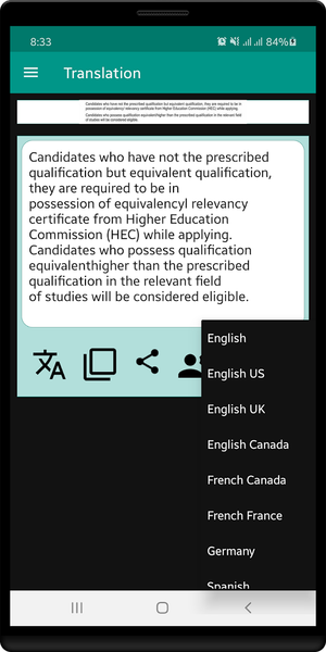 Text Scanner OCR - عکس برنامه موبایلی اندروید