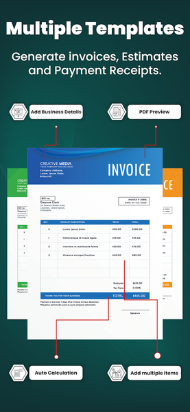Invoice Maker & Estimate Maker - عکس برنامه موبایلی اندروید
