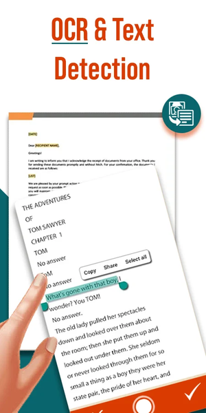 Document Scanner - PDF Creator - عکس برنامه موبایلی اندروید