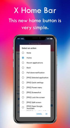 Phone 13 home bar - Image screenshot of android app