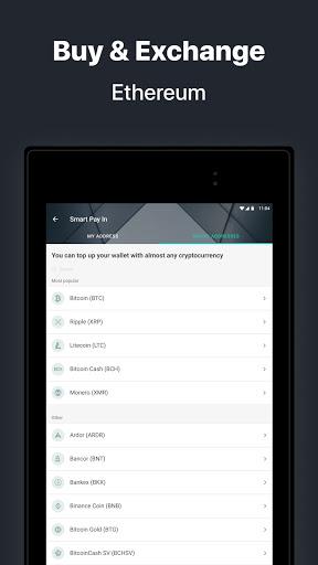 Ethereum Wallet. Buy & Exchange ETH — Freewallet - Image screenshot of android app