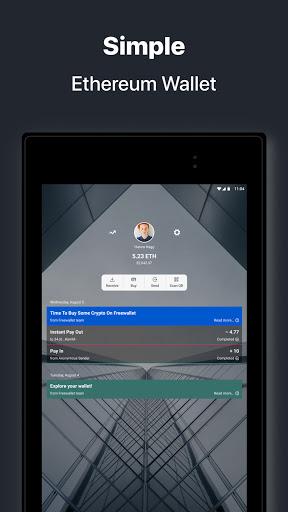 Ethereum Wallet. Buy & Exchange ETH — Freewallet - Image screenshot of android app