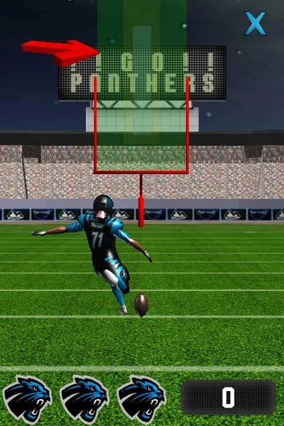 Football Wroclaw Panthers - Gameplay image of android game