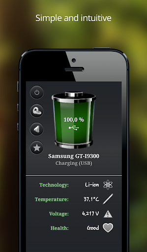 Beautiful Battery Widget - عکس برنامه موبایلی اندروید
