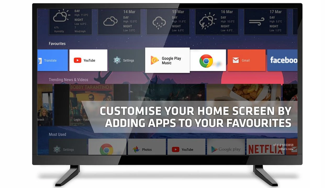 Super Smart TV Launcher LIVE - عکس برنامه موبایلی اندروید