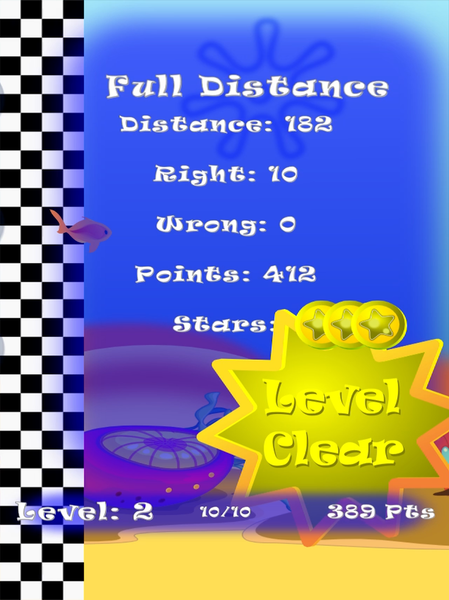 Fish Math Game: +, -, x, : - عکس بازی موبایلی اندروید