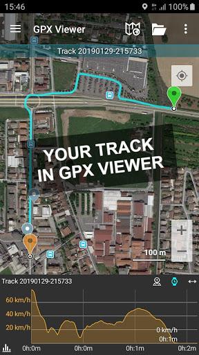 GPS Logger - Image screenshot of android app