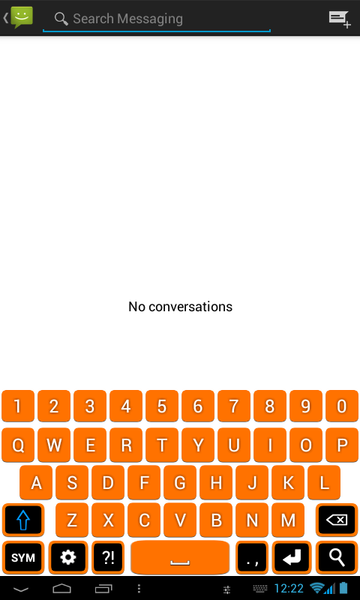 Orange Keyboard - عکس برنامه موبایلی اندروید