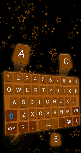 Wood Keyboard - Image screenshot of android app