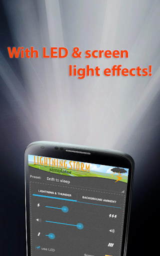 Lightning Storm Simulator - Image screenshot of android app