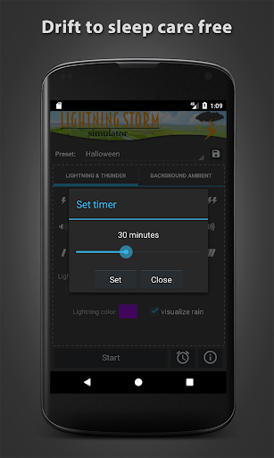 Lightning Storm Simulator - Image screenshot of android app