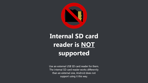 EtchDroid ISO to USB Writer - Image screenshot of android app