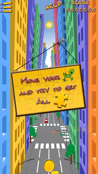 Acrobat Gecko New York - Gameplay image of android game