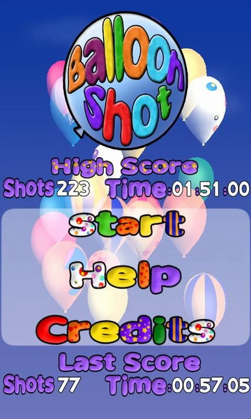 BalloonShot - Gameplay image of android game