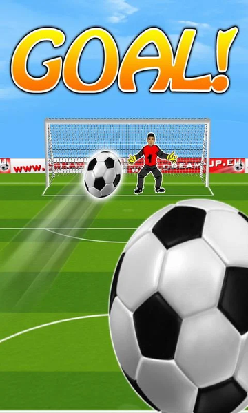 Ball To Goal - Gameplay image of android game