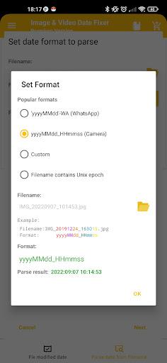 EXIF Image & Video Date Fixer - عکس برنامه موبایلی اندروید